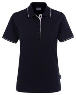 HAKRO-Worker-Shirts, Women-Poloshirt Casual, schwarz