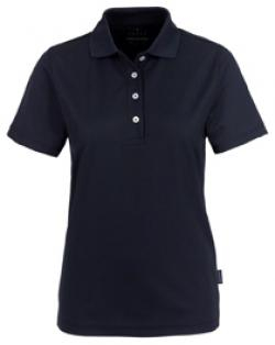 HAKRO-Worker-Shirts, Women-Poloshirt Coolmax®, schwarz