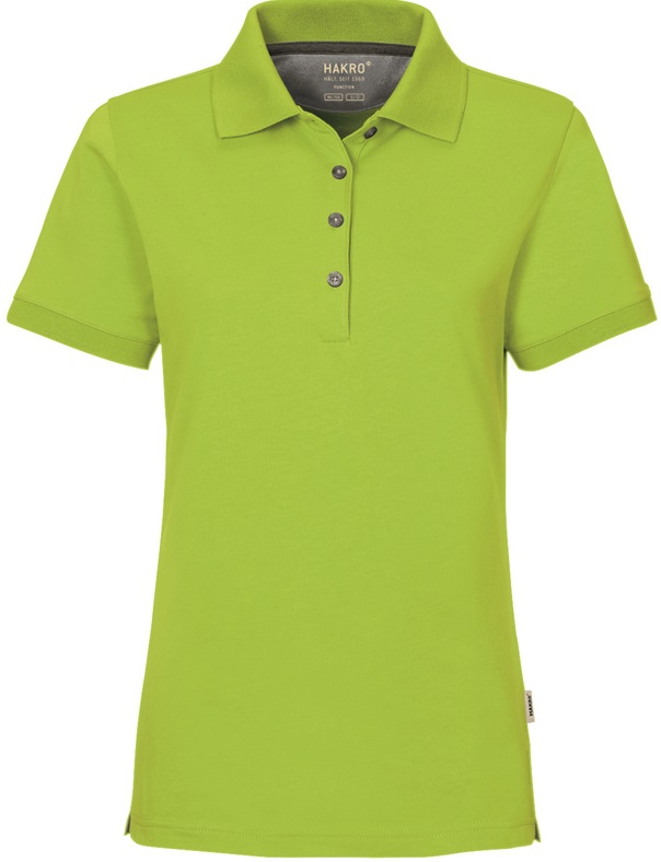HAKRO-Worker-Shirts, Women-Poloshirt Cotton-Tec, kiwi