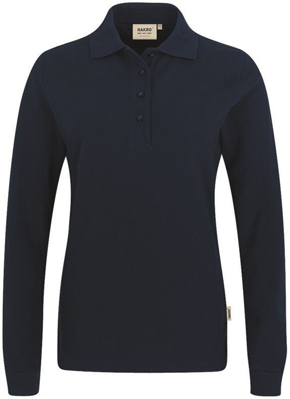 HAKRO-Worker-Shirts, Women-Longsleeve-Poloshirt Performance, tinte