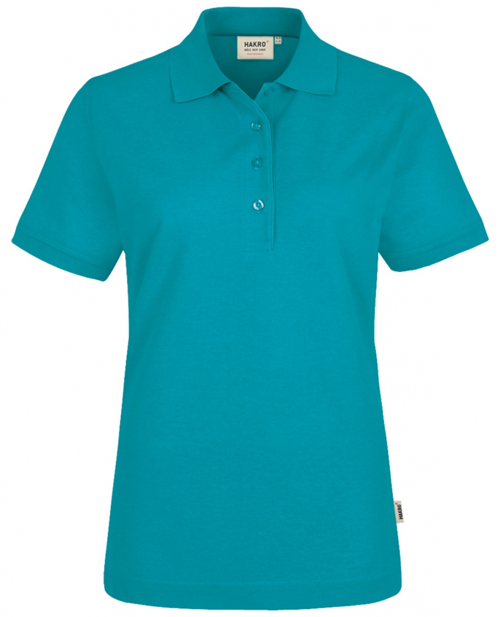 HAKRO-Worker-Shirts, Damen-Poloshirt, Performance, 200 g / m, smaragd