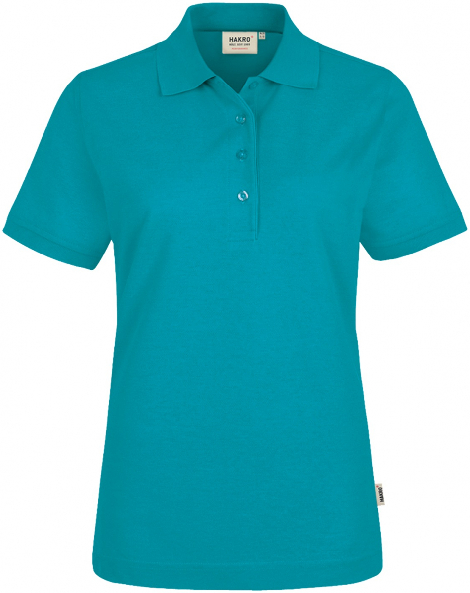 HAKRO-Worker-Shirts, Damen-Poloshirt, Performance, 200 g / m, smaragd