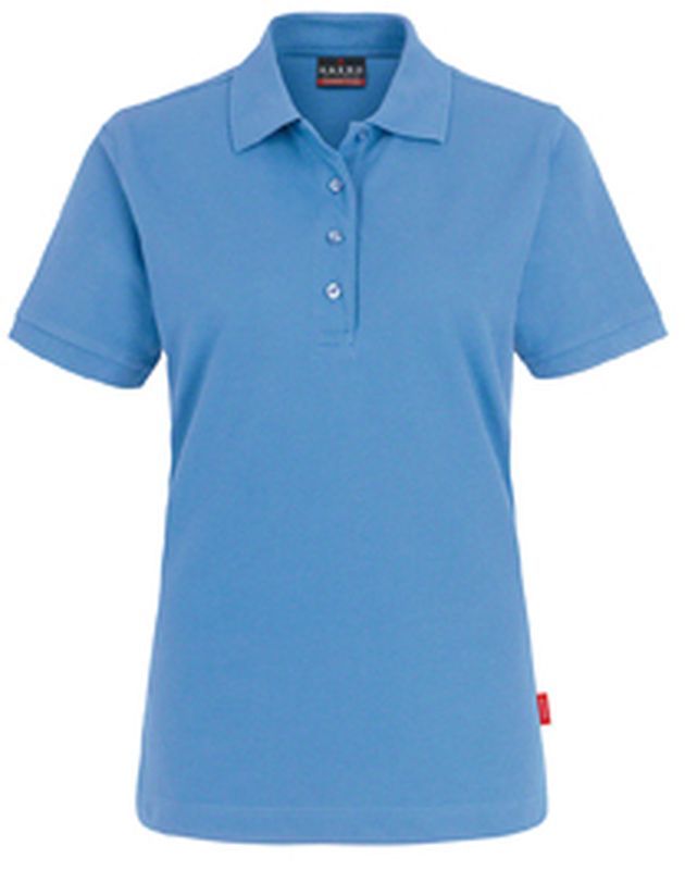 HAKRO-Worker-Shirts, Women-Poloshirt Performance, malibu-blue