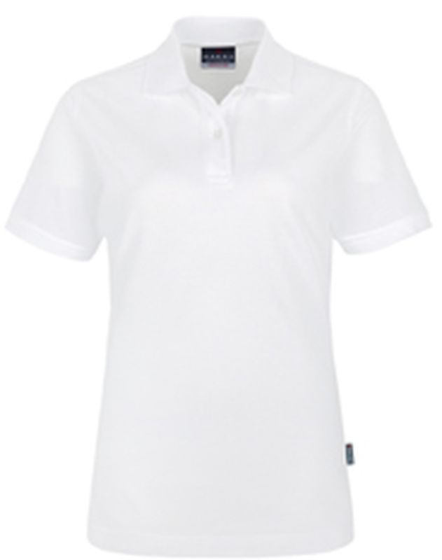 HAKRO-Worker-Shirts, Women-Poloshirt Top, wei