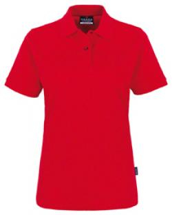 HAKRO-Worker-Shirts, Women-Poloshirt Top, rot