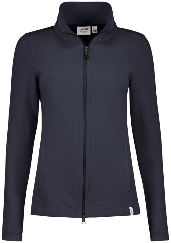 HAKRO Damen Fleecejacke ECO, 245 g/m², rot