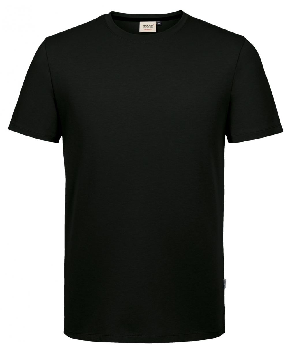 HAKRO-Worker-Shirts, T-Shirt, Cotton-Tec, 185 g / m schwarz