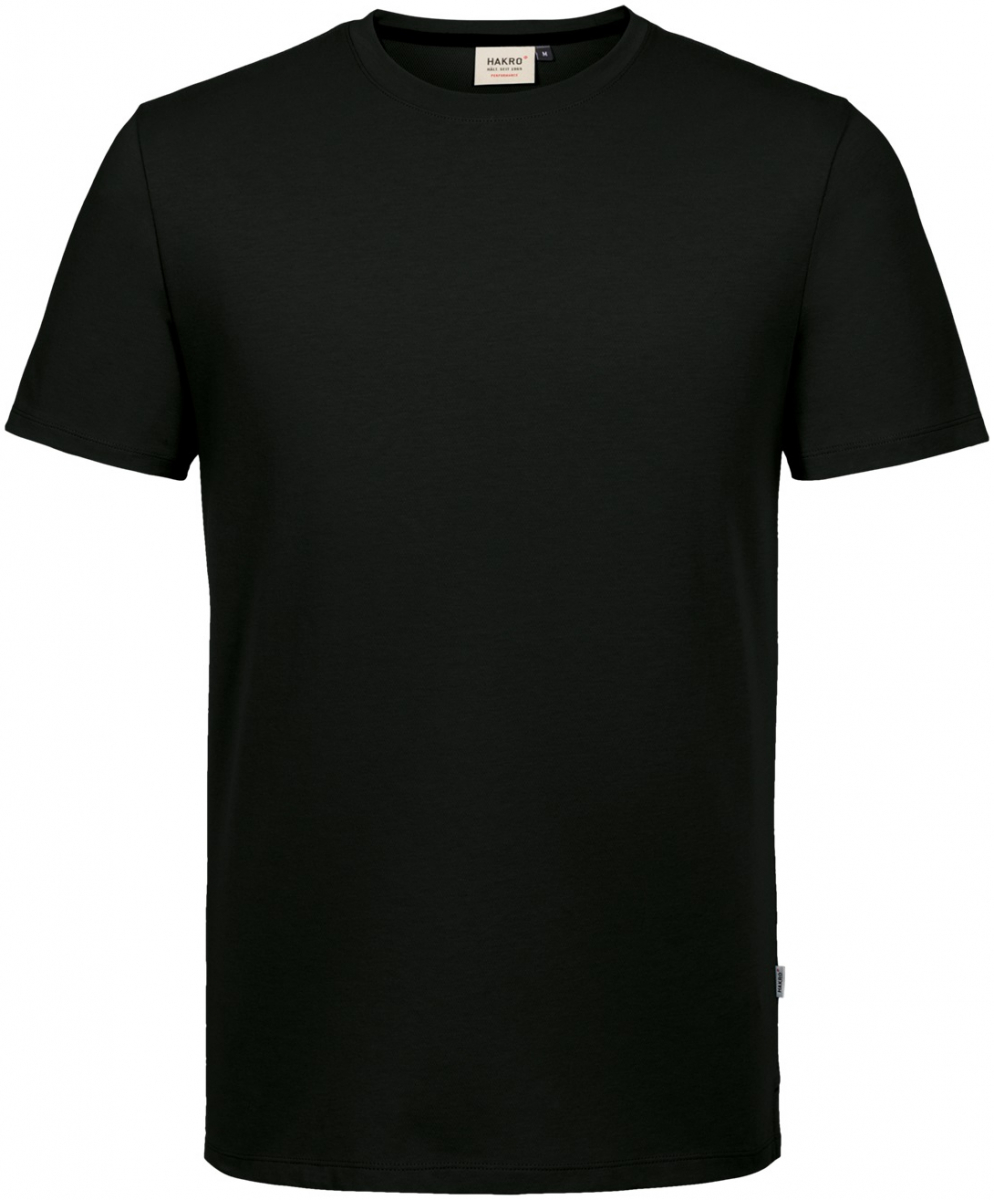 HAKRO-Worker-Shirts, T-Shirt, Cotton-Tec, 185 g / m schwarz