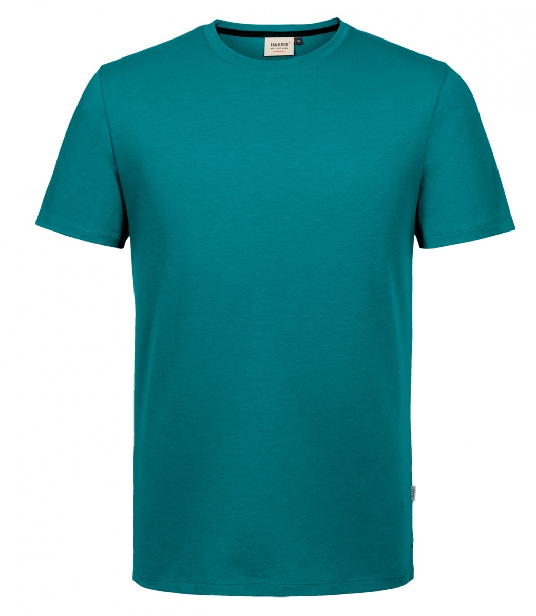 HAKRO-Worker-Shirts, T-Shirt, Cotton-Tec, 185 g / m smaragd