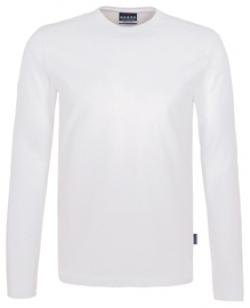 HAKRO-Worker-Shirts, Longsleeve Heavy, weiß