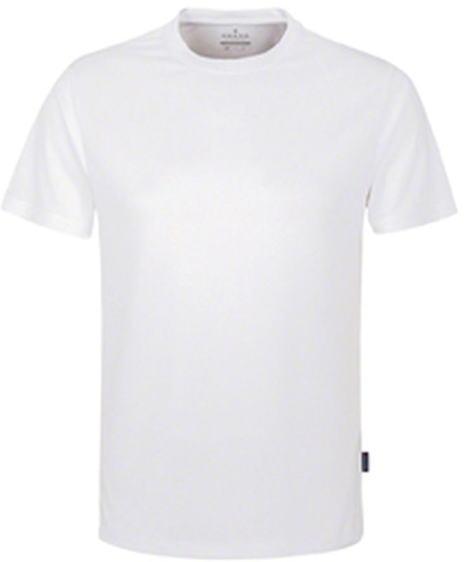 HAKRO-Worker-Shirts, T-Shirt Coolmax, wei