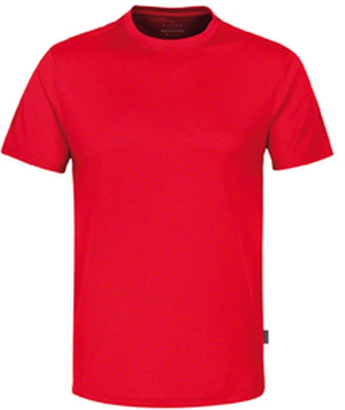HAKRO-Worker-Shirts, T-Shirt Coolmax, rot