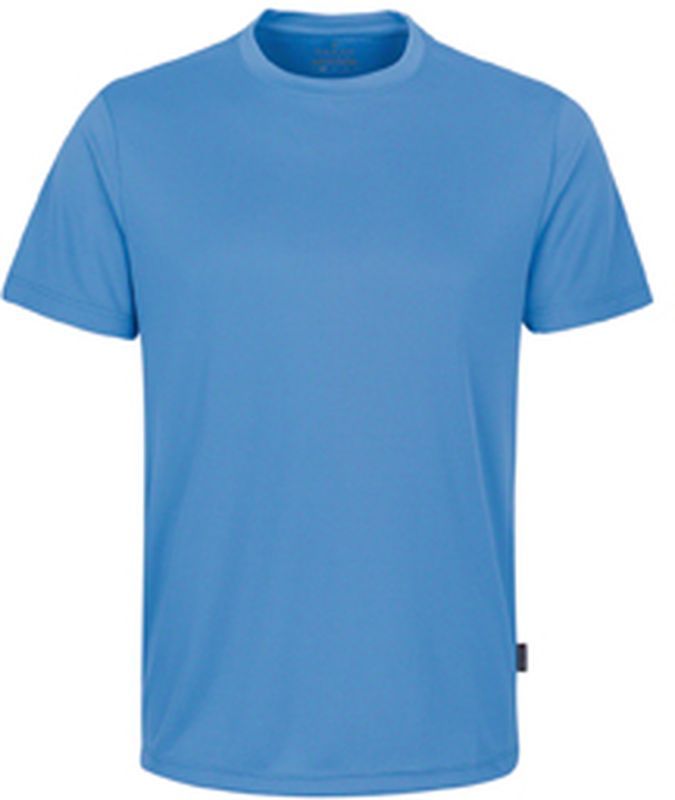 HAKRO-Worker-Shirts, T-Shirt Coolmax, malibu-blue
