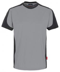 HAKRO-Worker-Shirts, T-Shirt-Contrast Performance, titan