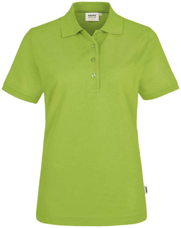 HAKRO Damen Poloshirt MIKRALINAR® ECO, 1/2 Arm, 200 g/m², kiwi