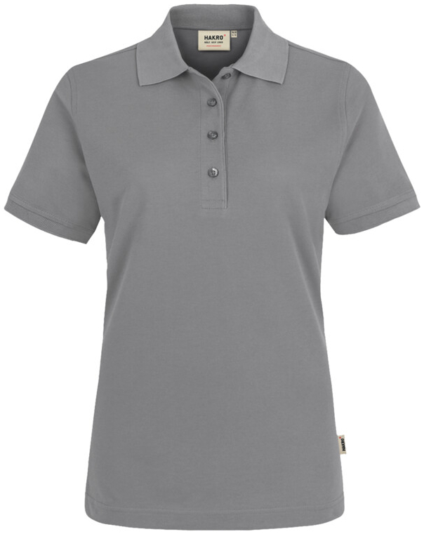 HAKRO Damen Poloshirt MIKRALINAR® ECO, 1/2 Arm, 200 g/m², titan