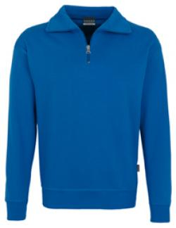 HAKRO-Worker-Shirts, Zip-Sweatshirt Premium, royal