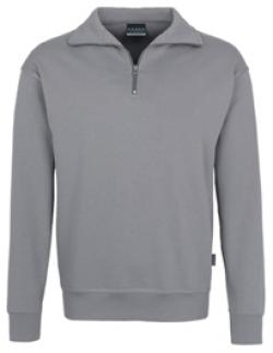 HAKRO-Worker-Shirts, Zip-Sweatshirt Premium, titan