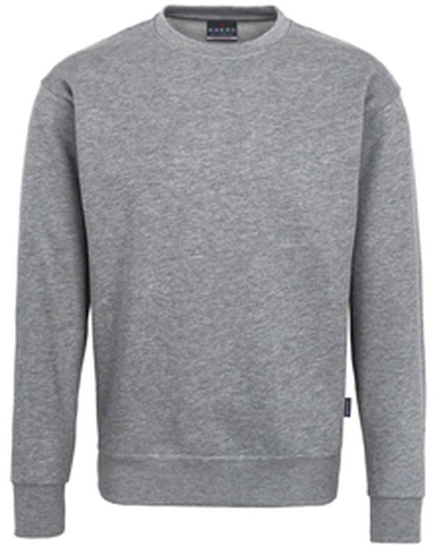 HAKRO-Worker-Shirts, Sweatshirt Premium, grau-meliert