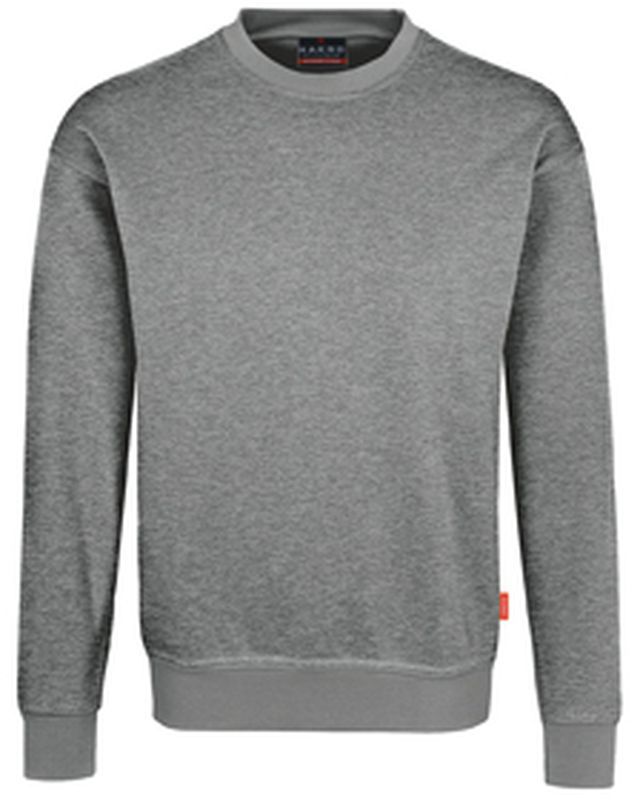 HAKRO-Worker-Shirts, Sweatshirt Performance, grau-meliert