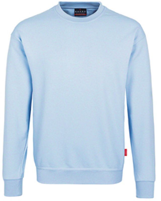 HAKRO-Worker-Shirts, Sweatshirt Performance, ice-blue