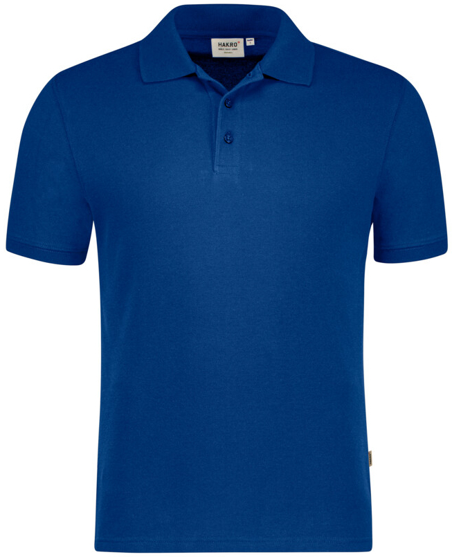 HAKRO Poloshirt Bio-Baumwolle GOTS, 1/2 Arm, 200 g/m², royalblau