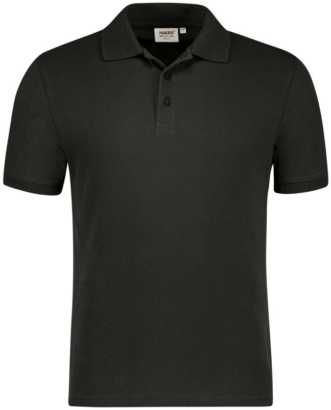 HAKRO Poloshirt Bio-Baumwolle GOTS, 1/2 Arm, 200 g/m², karbongrau