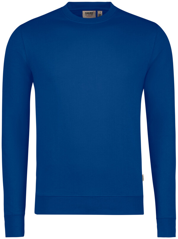 HAKRO Sweatshirt MIKRALINAR ECO, langarm, 290 g/m, royalblau