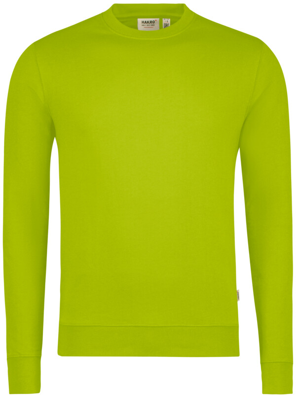 HAKRO Sweatshirt MIKRALINAR® ECO, langarm, 290 g/m², kiwi