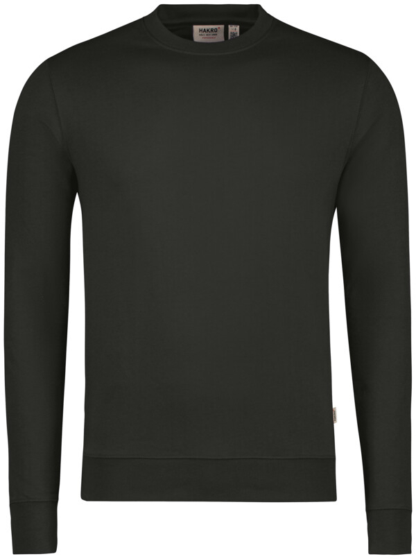 HAKRO Sweatshirt MIKRALINAR® ECO, langarm, 290 g/m², karbongrau