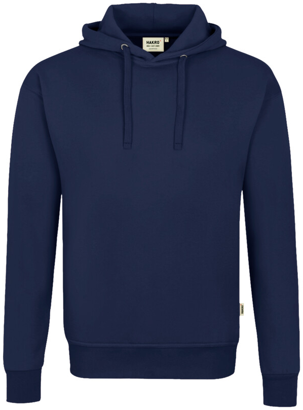 HAKRO Kapuzen-Sweatshirt Bio-Baumwolle GOTS, langarm, 290 g/m, tinte