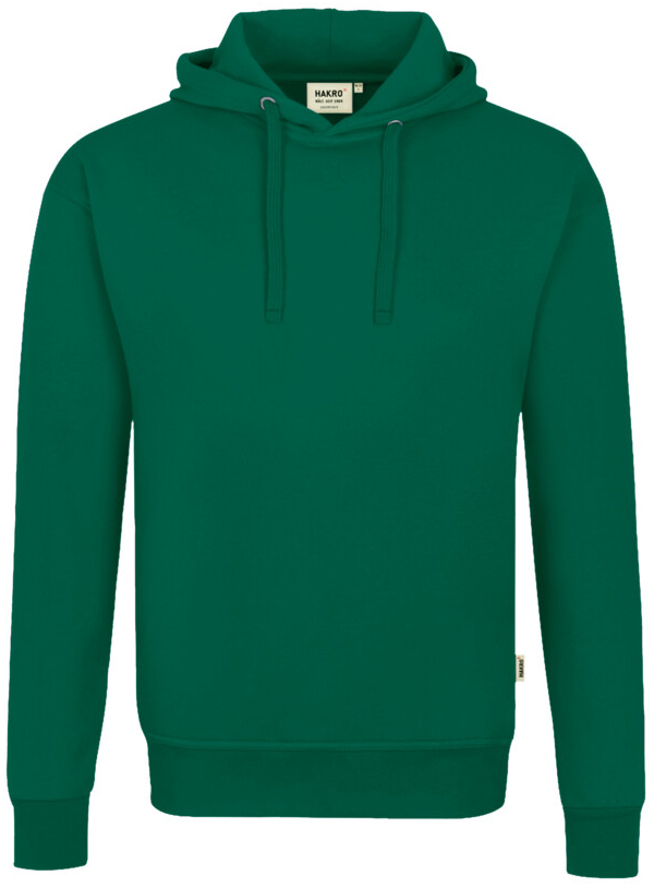 HAKRO Kapuzen-Sweatshirt Bio-Baumwolle GOTS, langarm, 290 g/m, tanne