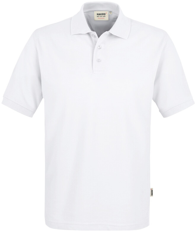 HAKRO Poloshirt MIKRALINAR ECO, 1/2 Arm, 200 g/m, wei