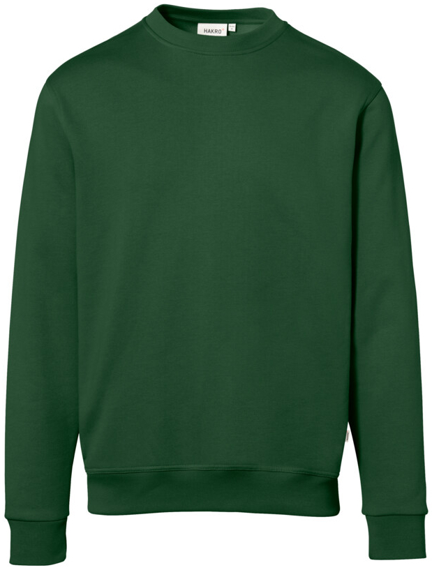 HAKRO Sweatshirt Bio-Baumwolle GOTS, langarm, 290 g/m², tanne