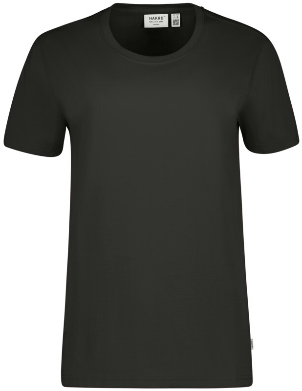HAKRO T-Shirt Bio-Baumwolle GOTS, 1/2 Arm, 160 g/m², karbongrau