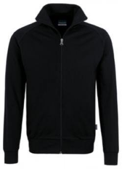 HAKRO-Worker-Shirts, Sweatjacke College, schwarz
