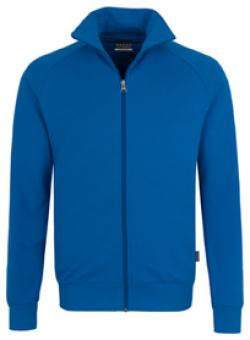HAKRO-Worker-Shirts, Sweatjacke College, royal