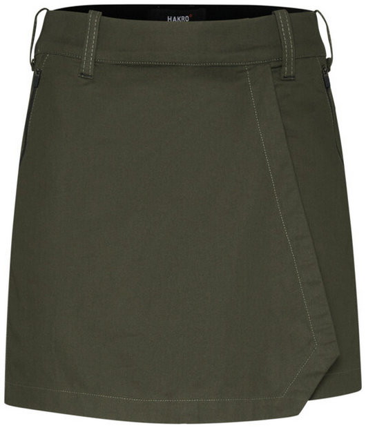 HAKRO-Damen-Performance-Skort X-Stretch, 285 g/m², oliv