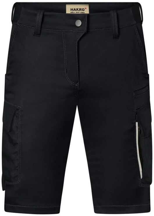 HAKRO- Worker-Performance-Shorts ECO, Farbe: schwarz