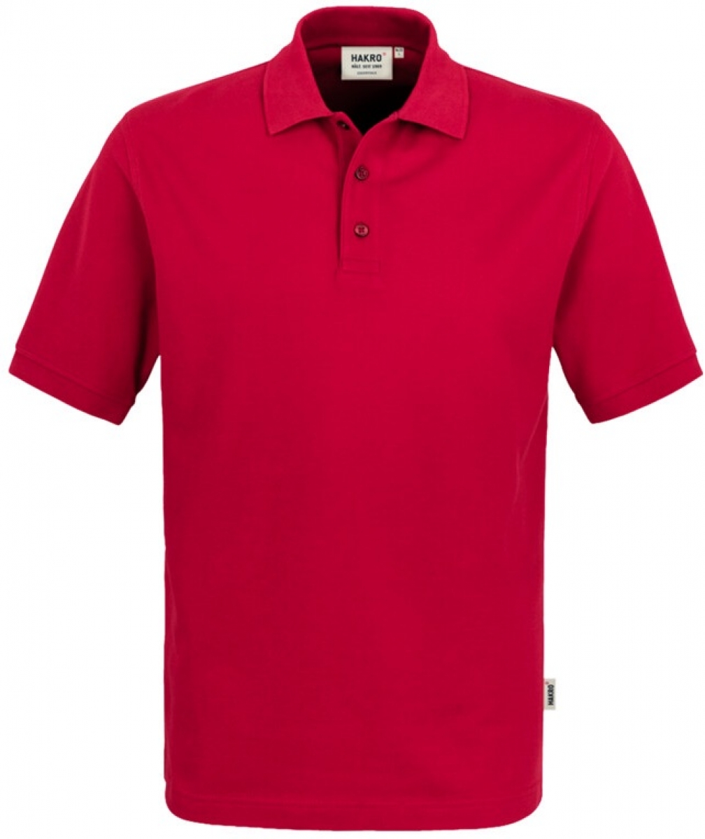 HAKRO-Worker-Shirts, Poloshirt Top, rot