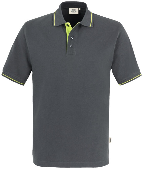 HAKRO-Worker-Shirts, Poloshirt Casual, anthrazit