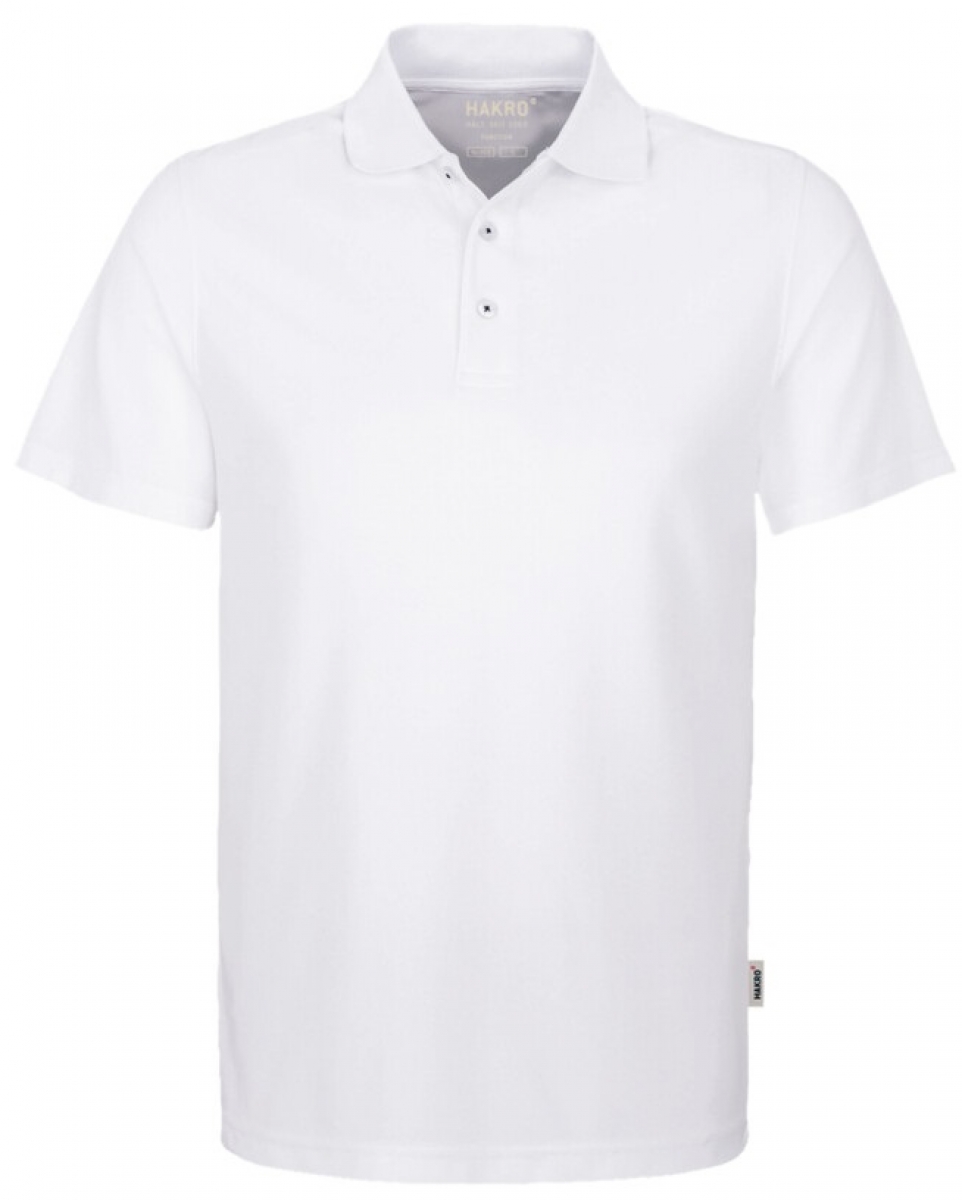 HAKRO-Worker-Shirts, Poloshirt Coolmax, wei