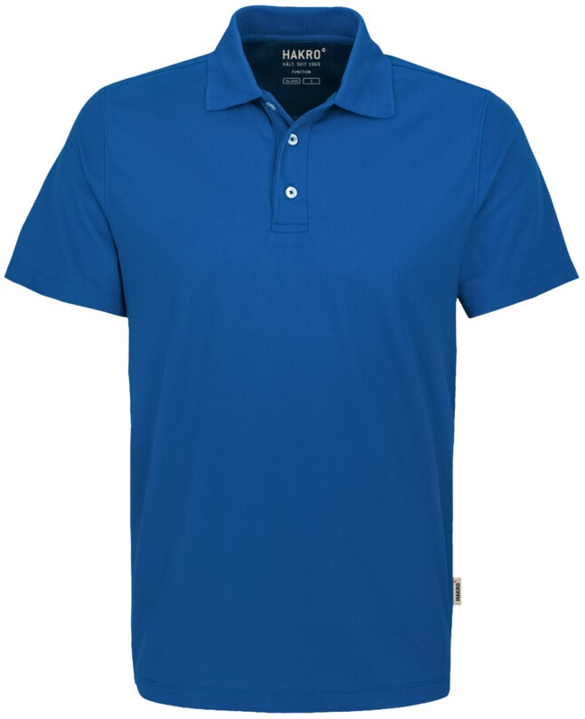 HAKRO-Worker-Shirts, Poloshirt Coolmax, royal