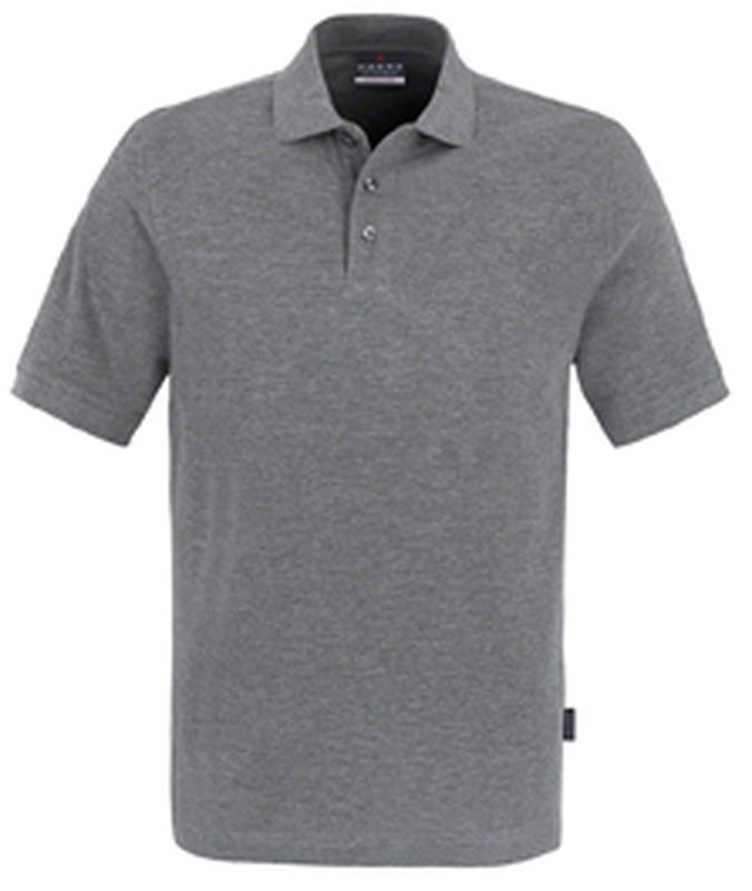 HAKRO-Worker-Shirts, Poloshirt Classic, grau-meliert