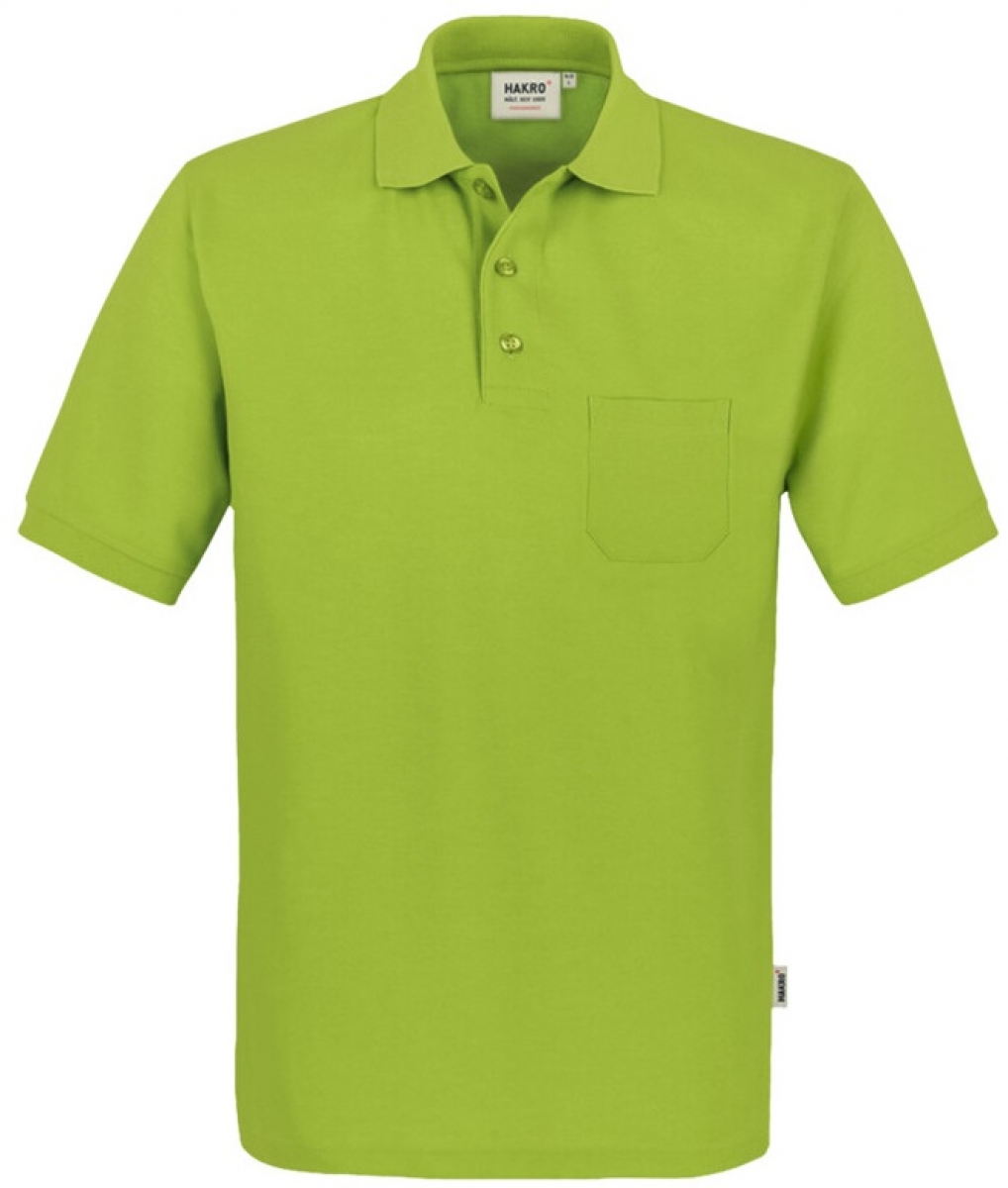 HAKRO-Worker-Shirts, Pocket-Poloshirt Performance, kiwi