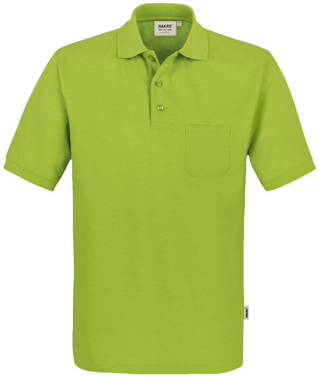 HAKRO-Worker-Shirts, Pocket-Poloshirt Performance, kiwi