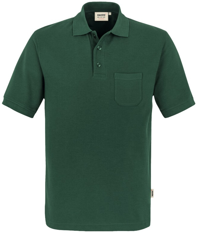 HAKRO-Worker-Shirts, Pocket-Poloshirt Performance, tanne