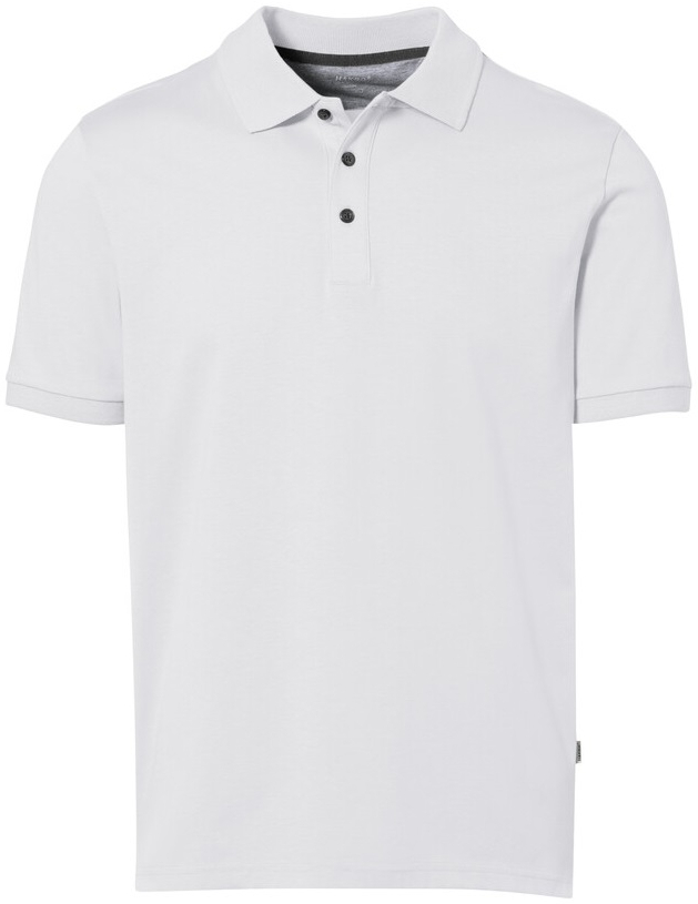 HAKRO-Worker-Shirts, Poloshirt Cotton-Tec, wei