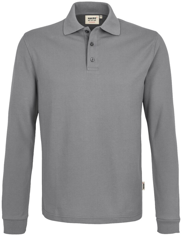 HAKRO-Worker-Shirts, Longsleeve-Poloshirt Performance, titan