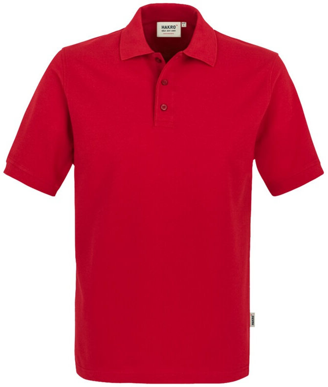 HAKRO-Worker-Shirts, Poloshirt Performance, rot